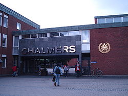 the gate of Chalmers(Gibraltar Campus)